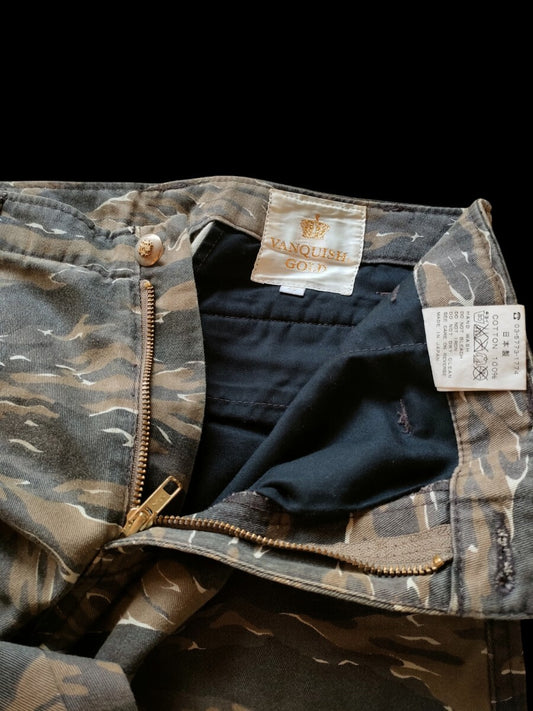Vanquish Gold Camo Pants