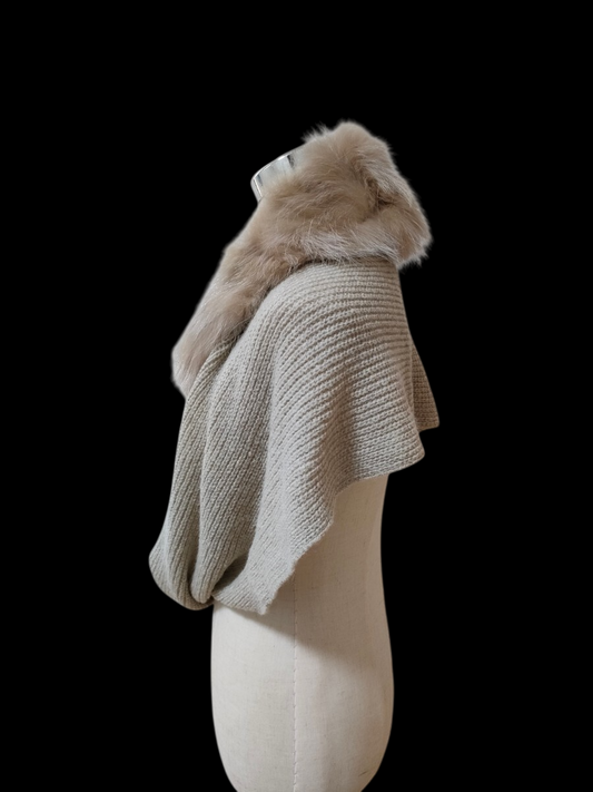 Japanese Faux Fur Shawl